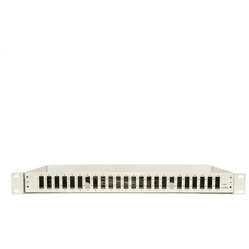 Fiber optički patch panel 19/1U sa 24 duplex slotova SC duplex/LC quad adapter,do 48 SC i/ili 96 LC Cene