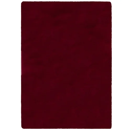 Flair Rugs Bordo rdeče sintetično krzno 80x150 cm Ivy Luxury Fur –