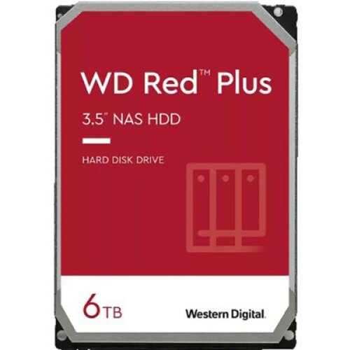 HDD WD 6TB WD60EFPX Red Plus 5400RPM 256MB Slike