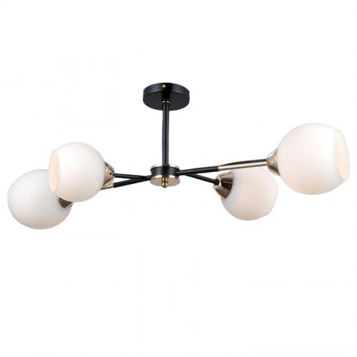 Mitea Lighting Luster zlatno -crni 4xE27 Max.60W/220V M10723-4 Cene