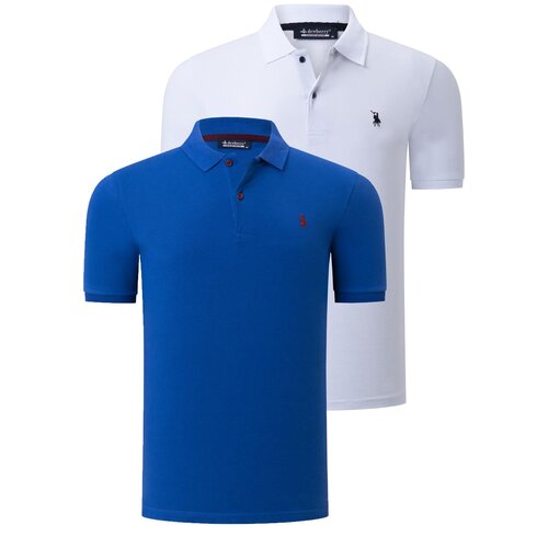 Dewberry DUAL SET T8561 MENS TSHIRT-WHITE-SAKS Cijene