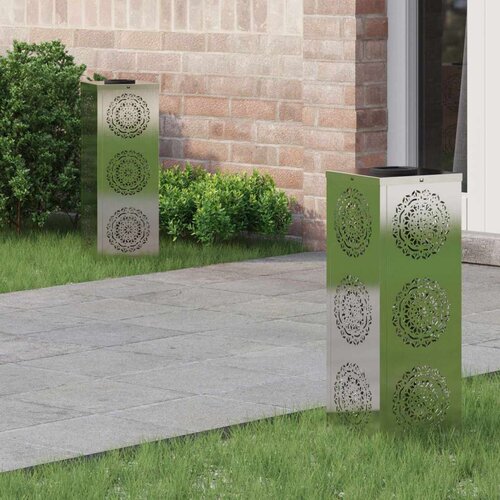  Solarna LED svjetlost za stazu 2 pcs Nehrđajući čelik Cijene
