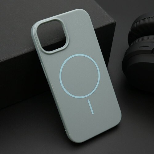 maska jelly magsafe za iphone 15/ mint Slike