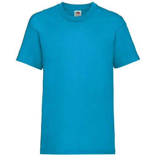 Fruit Of The Loom Blue Cotton T-shirt Slike