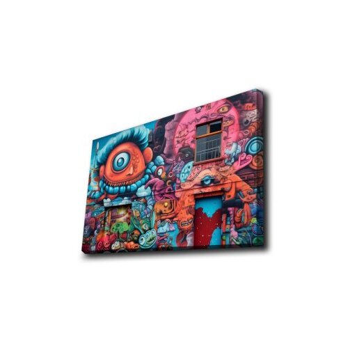 Wallity Slika sa LED osvetljenjem 4570POPARTDACT-009, 45x70 cm Cene