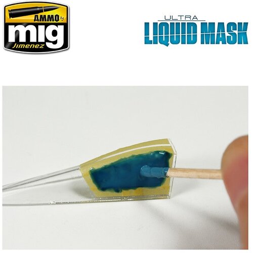 AMMO by MIG Jimenez ultra liquid mask (tečna maska za farbanje) Slike