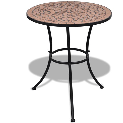 vidaXL Bistro stolić terakota 60 cm s mozaikom Cijene