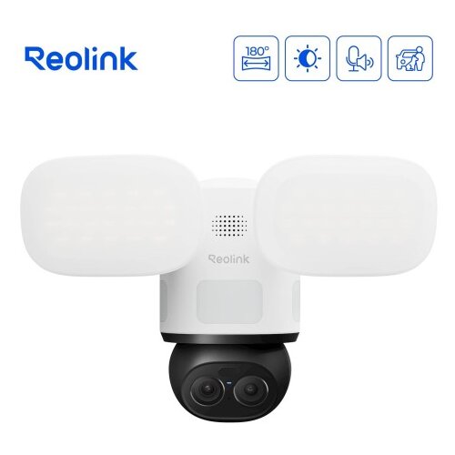 Reolink Ip Kamera TrackFlex Floodlight F850W, 8MP, 4K, 3000 lumnov reflektor, 30M IR, 6x zoom, Ai Cene