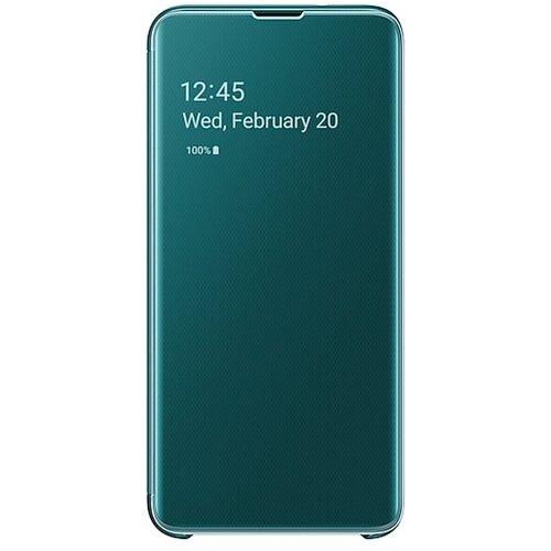 Samsung original torbica Clear View EF-ZG970CGE za Galaxy S10e G970 - zelena Cene