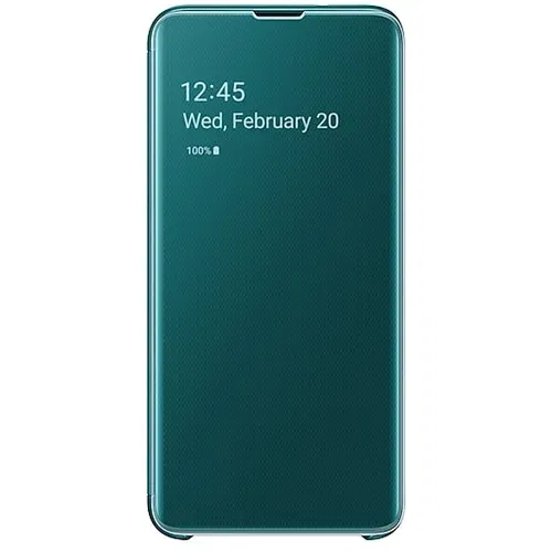 Samsung original torbica Clear View EF-ZG970CGE za Galaxy S10e G970 - zelena