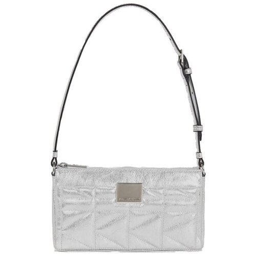 Karl Lagerfeld A3W30311 K KUILT SP WRINKLE SB BAG Srebrna Slike