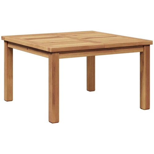 VidaXL Klubska miza Rjava 60 x 60 x 36 cm Trdna tikovina, (5000073434) Slike