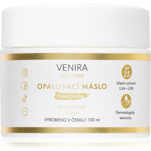 Venira Tan Body Butter Bronze maslac za sunčanje Pi&amp;ntilde;a Colada 100 ml Slike