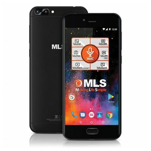 Mls DX 4G (iQS300) crni 5.2 Quad Core 1.45 GHz 2GB 16GB 16Mpx+5Mpx Dual Sim mobilni telefon Slike