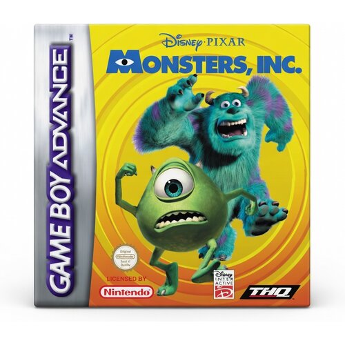Disney Pixar Monsters Inc - igra v nem&scaron;čini brez ovitka (GBA) - rabljeno Cene