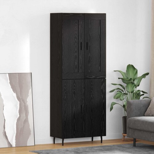  Highboard 2 kom. Crni hrast 69,5 x 34 x 180 cm Cijene