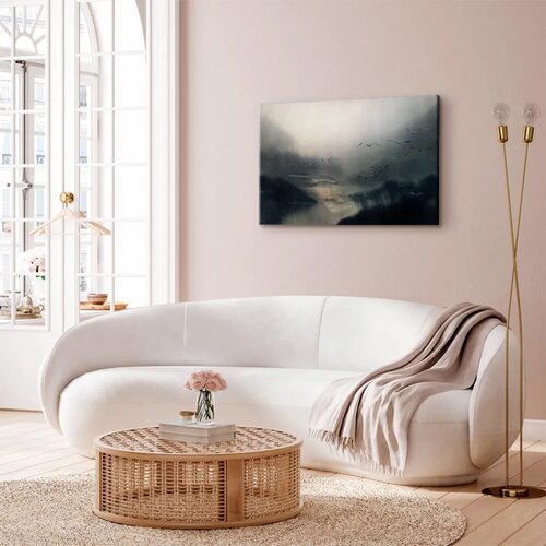  Slika - Nostalgic Space (1 Part) Wide 60x40 Na talijanskom platnu Cene