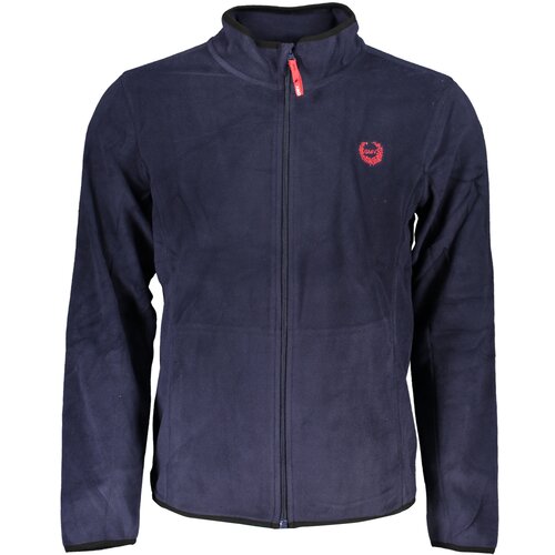 Gianmarco Venturi MEN&amp;amp;#39;S BLUE ZIP SWEATSHIRT Slike
