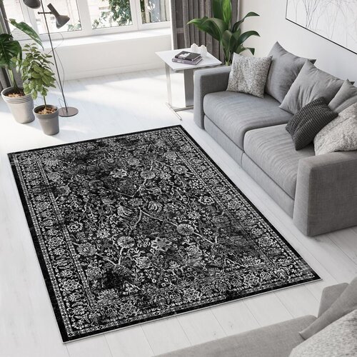 Conceptum Hypnose tepih Woopamuk313, 80x150 cm, crni Cene