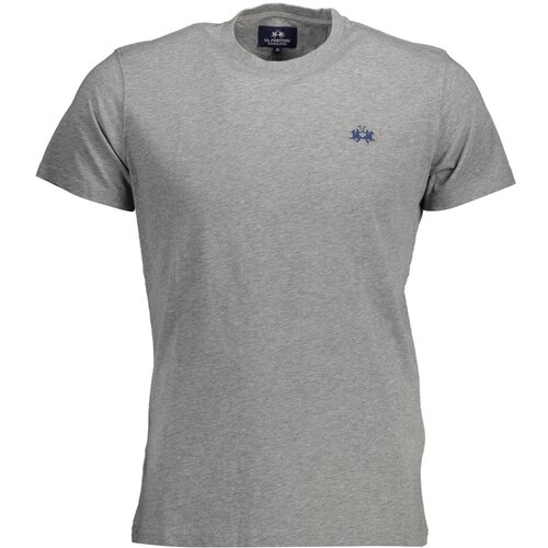La Martina SHORT SLEEVE T-SHIRT MEN GREY Slike