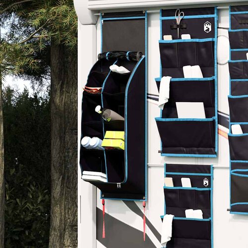  Vreća za spremanje s pohranom Crna i Plava 140 x 43 cm oxford Cijene