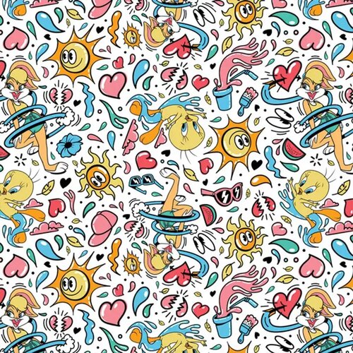 Cardex Cardex: Bugs Bunny in Tapsi Hapsi ekskluzivni ovijalni papir 100x70 cm Cene