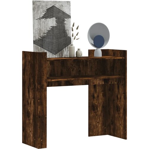  Konzolni stol boja hrasta 100x35x90 cm konstruirano drvo Cijene