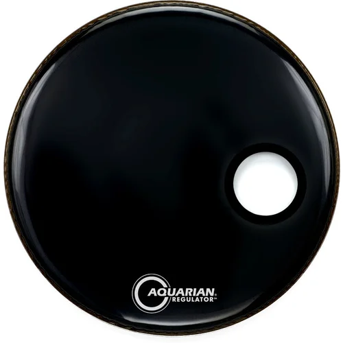 Aquarian RSM24BK Regulator Port/Ring 24" Crna Rezonantna opna za bubanj