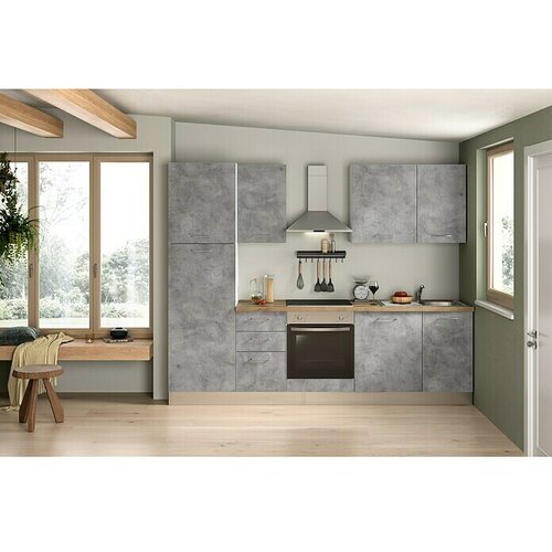 Marinelli Cucine Montažna kuhinja Cassiopea (&amp;Scaron;irina: 270 cm, S električnim uređajima) Slike