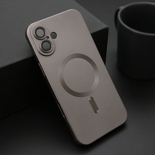  maska elegant magsafe za iphone 16 plus/ siva Cene
