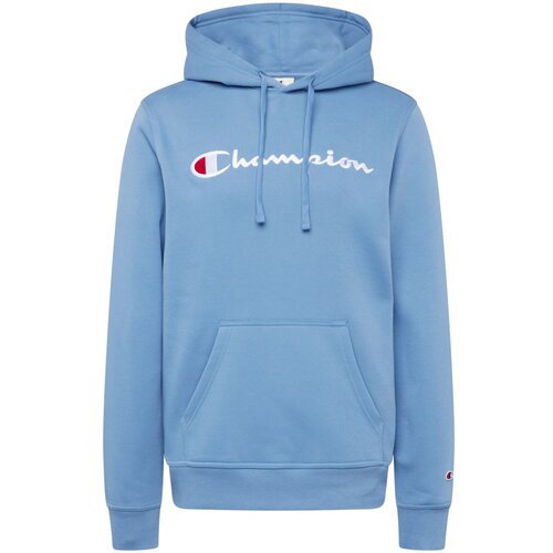 Champion Authentic Athletic Apparel Big Logo Fleece Hoodie Blue S Cene