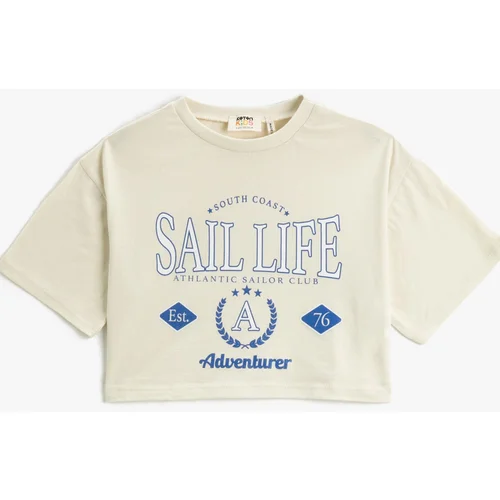 Koton T-Shirt - Beige