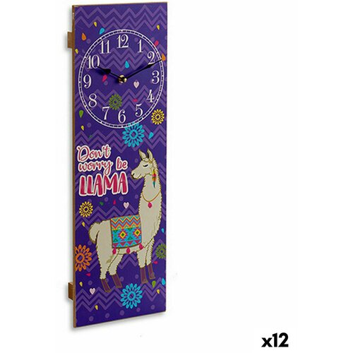  Zidni sat Gift Decor Ljama 2,5 x 60 x 20 cm (12 kom.) Slike