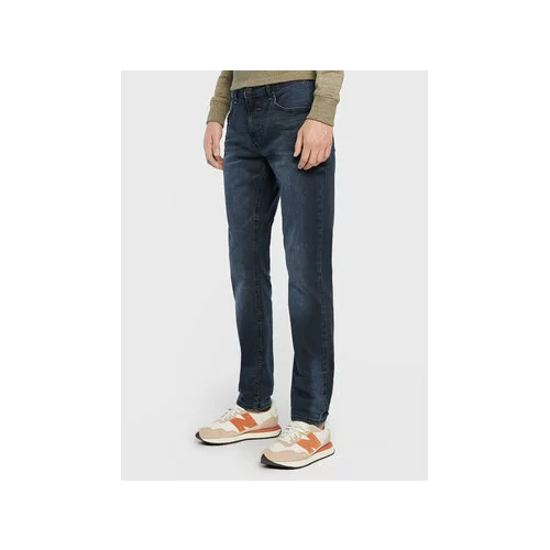 Blend Jeans hlače Twister 20700053 Mornarsko modra Slim Fit