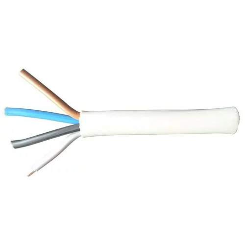 Kabel za vlažne prostorije po dužnom metru (NYM-O4x10, Sive boje)