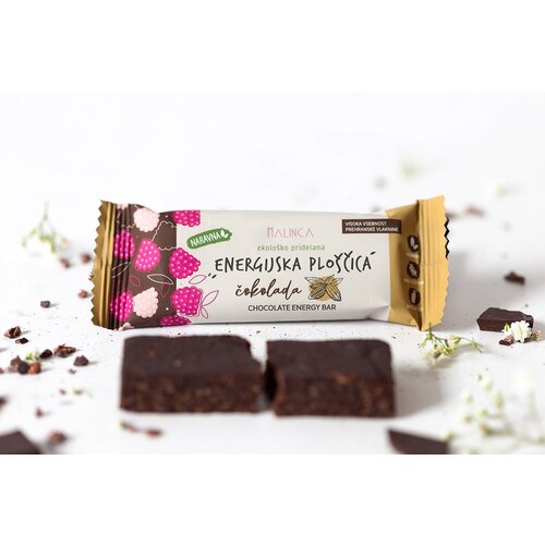 Malinca energijska plo&amp;scaron;čica čokolada 16+4 gratis Slike