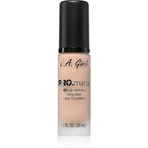 L.A. Girl Cosmetics PRO. Matte HD dolgoobstojen tekoči puder z mat učinkom odtenek Natural 30 ml Cene
