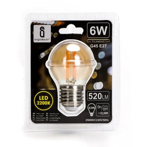 Aigostar led sijalica G45 E27/6W/230V 2200K Slike