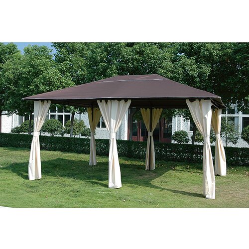 SUNFUN paviljon barbados (400 x 300 x 270 cm, kavna, bež in peščena barva, uv 50+) Cene