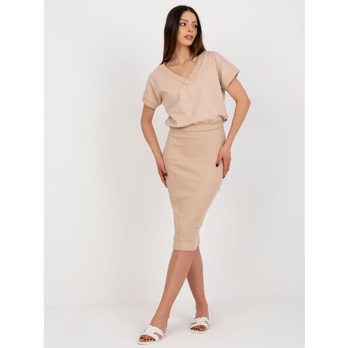 RUE PARIS Set-WN-KMPL-8191.06X-beige Cene