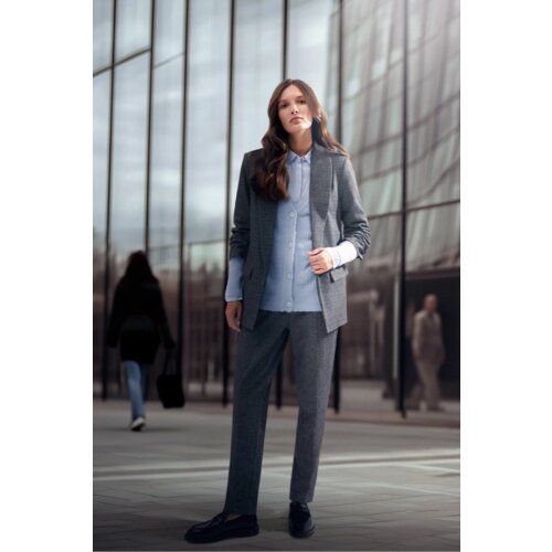 Marisse Women's Trousers Z-Sp-4519 D.Grey Cijene
