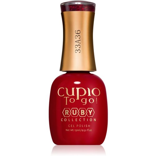 Cupio To Go! Ruby gel lak za nokte s korištenjem UV/LED lampe nijansa Passion 15 ml Cijene