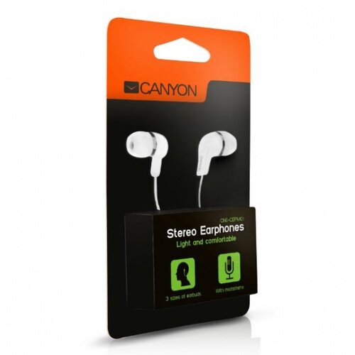 Slusalice CANYON CNE-CEPM01 white Cijene