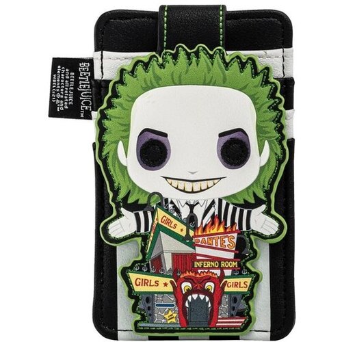 Loungefly Futrola za kartice Beetlejuice Dantes Inferno Card Holder crna Slike
