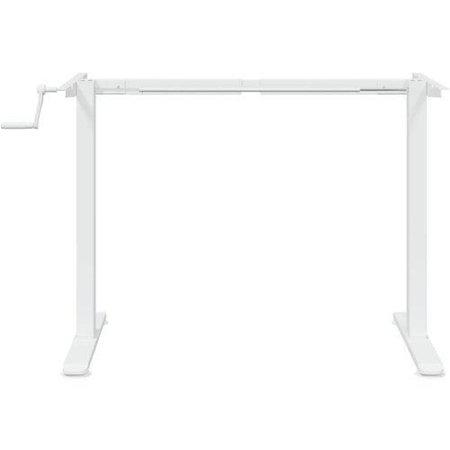  Samostojeći okvir za stol bijeli (94-135)x60x(70-114) cm čelik Slike