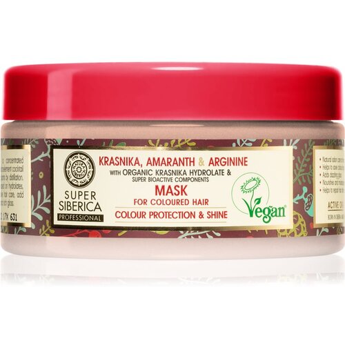 Natura Siberica Krasnika, Amaranth & Arginine negovalna maska za barvane lase 300 ml Cene