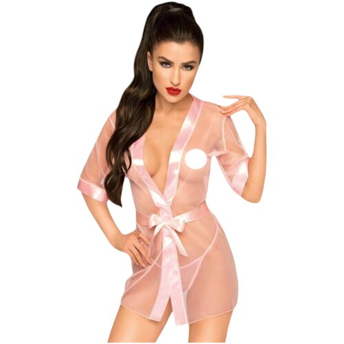 Penthouse Kimono Midnight Mirage Rose-pink-xl Cene