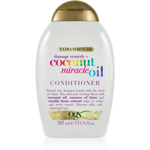 OGX Coconut Miracle Oil balzam za krepitev las s kokosovim oljem 385 ml Cene