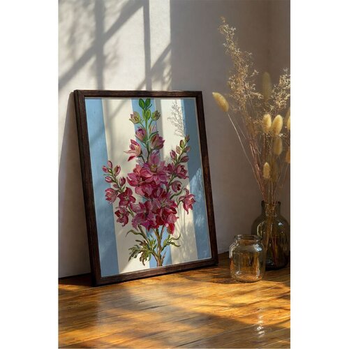 WALLXPERT Artmoscrv15-5070 Multicolor Decorative Framed MDF Painting Cene