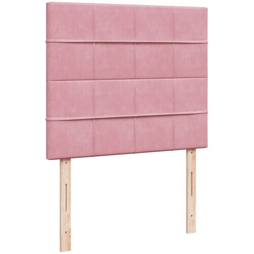 Box spring krevet s madracem ružičasti 120 x 200 cm bar&amp;scaron;unasti Slike